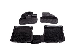Alfombrillas de goma Nissan Pathfinder IV (R52) (tercera fila de asientos) (12-)  (3D)