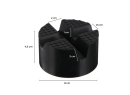 Almohadilla de goma para elevador de coches JACK PAD 5