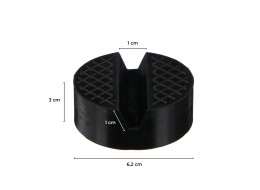 Almohadilla de goma JACK PAD 3 para gato de perfil bajo SX JACK