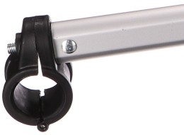 Brazo / soporte de cuadro de la bicicleta para portabicicletas de enganche, largo, longitud 24 cm -