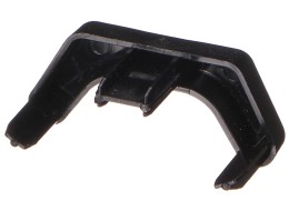 Tapón de plástico para la guía del portabicicletas BIKE 2 / 3 / 4, negro - pieza de recambio