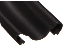 Plataforma de plástico para neumático para portabicicletas BIKE 2 / 3 / 4, negra - pieza de repuesto