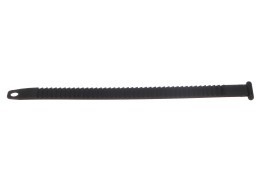 Correa de sujeción para portabicicletas para enganche, longitud 27cm, negra - repuesto