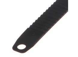 Correa de sujeción para portabicicletas para enganche, longitud 27cm, negra - repuesto