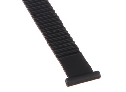 Correa de sujeción para portabicicletas para enganche, longitud 27cm, negra - repuesto
