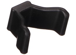 Tapón de plástico para la guía del portabicicletas E-BIKE 2, negro - pieza de recambio