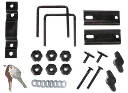 Portabicicletas de techo ROOF BIKE, longitud 132 cm, capacidad 15 kg