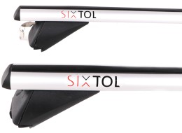 Barra transversal de aluminio con cerradura ROOF RACK IN 1, 120cm, capacidad 90kg