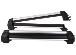 Portaequipajes de techo para esquís, snowboards y wakeboards con cerradura ROOF SKI, 76 cm, capacida