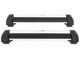 Portaequipajes de techo para esquís, snowboards y wakeboards con cerradura ROOF SKI, 76 cm, capacida