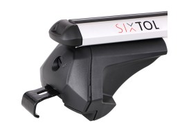 Barra transversal con cerradura de aluminio ROOF RACK IN PRO, 120 cm, capacidad 90 kg