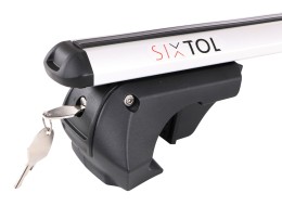 Barra transversal con cerradura de aluminio ROOF RACK PRO 120 cm, capacidad 90 kg