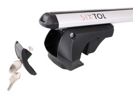 Barra transversal con cerradura de aluminio ROOF RACK PRO 120 cm, capacidad 90 kg