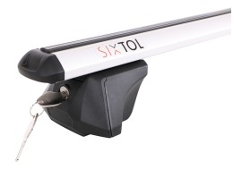 Barra transversal con cerradura de aluminio ROOF RACK FIX PRO, 120 cm, capacidad 90 kg