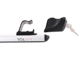 Barra transversal con cerradura de aluminio ROOF RACK FIX PRO, 120 cm, capacidad 90 kg
