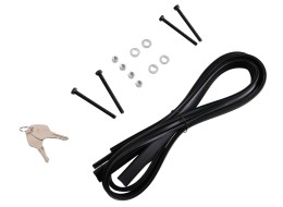 Barra transversal con cerradura de aluminio ROOF RACK FIX PRO, 120 cm, capacidad 90 kg