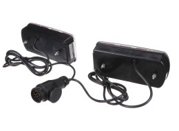 Juego de luces con cable y clavija de 13 pines para portabicicletas E-BIKE PREMIUM - pieza de repues