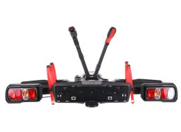 Portabicicletas para enganche E-BIKE 2 PREMIUM - 2 bicicletas eléctricas, capacidad 60 kg, plegable