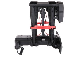 Portabicicletas para enganche E-BIKE 2 PREMIUM - 2 bicicletas eléctricas, capacidad 60 kg, plegable