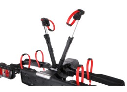 Portabicicletas para enganche E-BIKE 2 PREMIUM - 2 bicicletas eléctricas, capacidad 60 kg, plegable