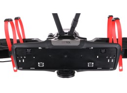 Portabicicletas para enganche E-BIKE 2 PREMIUM - 2 bicicletas eléctricas, capacidad 60 kg, plegable