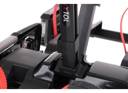 Portabicicletas para enganche E-BIKE 2 PREMIUM - 2 bicicletas eléctricas, capacidad 60 kg, plegable