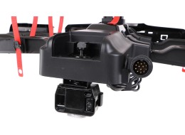 Portabicicletas para enganche E-BIKE 2 PREMIUM - 2 bicicletas eléctricas, capacidad 60 kg, plegable