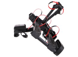 Portabicicletas para enganche E-BIKE 2 PREMIUM - 2 bicicletas eléctricas, capacidad 60 kg, plegable