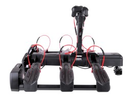 Portabicicletas para enganche E-BIKE 3 PREMIUM - 3 bicicletas eléctricas, capacidad 60 kg, plegable