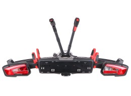 Portabicicletas para enganche E-BIKE 2 PRO - 2 bicicletas eléctricas, capacidad 60 kg, plegable