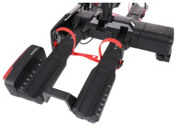 Portabicicletas para enganche E-BIKE 2 PRO - 2 bicicletas eléctricas, capacidad 60 kg, plegable