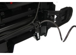 Portabicicletas para enganche E-BIKE 2 PRO - 2 bicicletas eléctricas, capacidad 60 kg, plegable