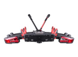 Portabicicletas para enganche E-BIKE 3 PRO - 3 bicicletas eléctricas, capacidad 60 kg, plegable