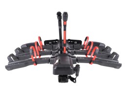 Portabicicletas para enganche E-BIKE 3 PRO - 3 bicicletas eléctricas, capacidad 60 kg, plegable