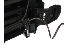 Portabicicletas para enganche E-BIKE 3 PRO - 3 bicicletas eléctricas, capacidad 60 kg, plegable