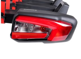 Portabicicletas para enganche E-BIKE 3 PRO - 3 bicicletas eléctricas, capacidad 60 kg, plegable