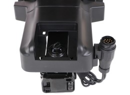 Portabicicletas para enganche E-BIKE 3 PRO - 3 bicicletas eléctricas, capacidad 60 kg, plegable