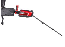 Portabicicletas para enganche E-BIKE 3 PRO - 3 bicicletas eléctricas, capacidad 60 kg, plegable