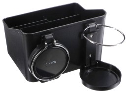 Organizador/soporte de bebidas para coche para el reposabrazos CAR STORAGE 2