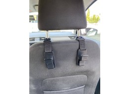 Gancho para coche para el reposacabezas CAR HOOK 2, 2 uds
