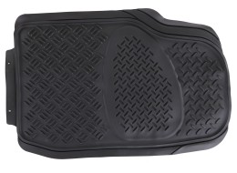 Alfombrillas de goma universales CAR MAT UNI SET 2, completo, 3 unidades