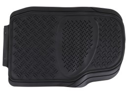 Alfombrillas de goma universales CAR MAT UNI SET 3, completo, 4 unidades