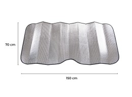 Protector solar para el parabrisas del coche CAR SUNSHADE PRO 6, 150 x 70 cm