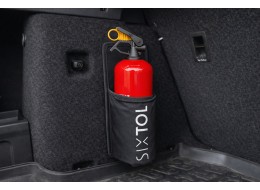 Soporte para extintor de 1 kg para coche con cierre de gancho y bucle CAR FIRE 1
