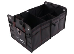 Organizador para el maletero CAR COMPACT 14 PRO, 14 compartimentos, plegable, con tapa
