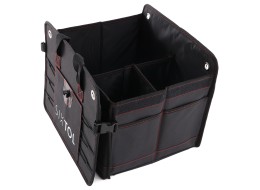 Organizador para el maletero CAR COMPACT 14 PRO, 14 compartimentos, plegable, con tapa