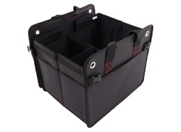 Organizador para el maletero CAR COMPACT 14 PRO, 14 compartimentos, plegable, con tapa