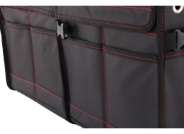 Organizador para el maletero CAR COMPACT 14 PRO, 14 compartimentos, plegable, con tapa