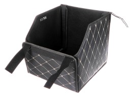 Organizador de maletero de coche CAR COMPACT ELEGANT S, 1 compartimento, plegable, con tapa