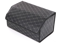 Organizador de maletero CAR COMPACT ELEGANT L, 2 compartimentos, plegable, con tapa SIXTOL